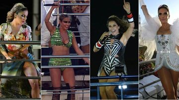 Claudia Leitte, Alinne Rosa, Daniela Mercury e Ivete Sangalo - Arquivo