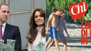 Príncipe William e Kate Middleton: barriguinha de gravidez em capa de revista italiana - Getty Images/ Reprodução