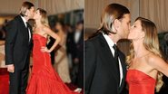 Gisele Bündchen e o marido Tom Brady - Getty Images