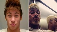 Neymar volta a tingir o cabelo de loiro - Reprodução