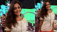 Juliana Paes aos quatro meses de gravidez: cadê a barriguinha? - Divulgação/ TV Globo