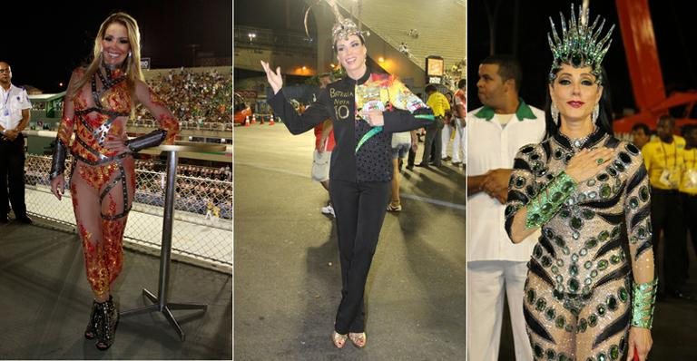 Famosos vão ao desfile das campeãs no Rio - AgNews