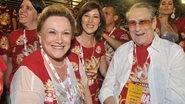 Paulo Goulart, Nicette Bruno e Beth Gourlat: festa em família no Camarote CARAS - Renato Wrobel