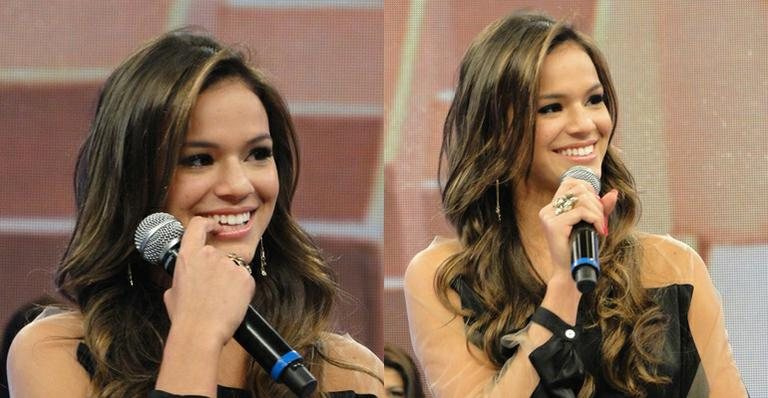 Bruna Marquezine participa do Domingão do Faustão - Domingão do Faustão / TV Globo)