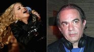 Madonna lamenta morte de ex-affaire e revelador de sua carreira, o DJ Mark Kamins - Foto-montagem