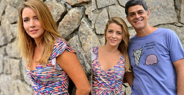 Christine Fernandes e Eduardo Moscovis em 'Louco Por Elas' - TV Globo/Alex Carvalho