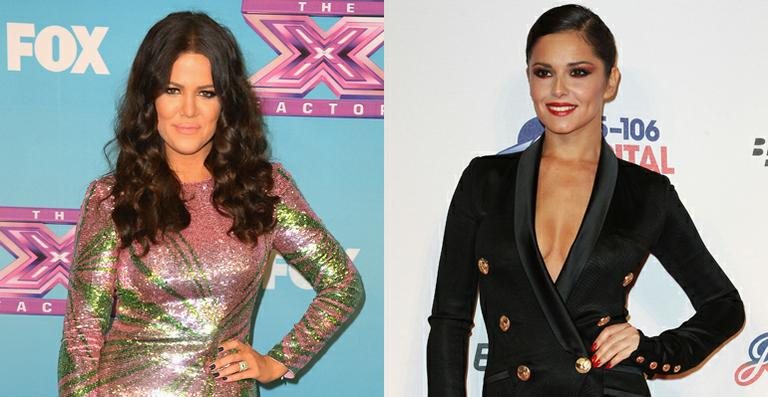 Khloe Kardashian e Cheryl Cole - Getty Images