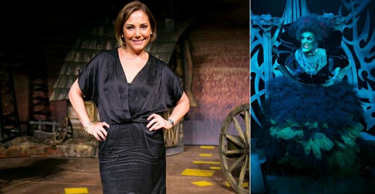 Heloísa Périssé caracterizada de Bruxa Má do Oeste para o musical 'O Mágico de Oz' - Caio Guimarães