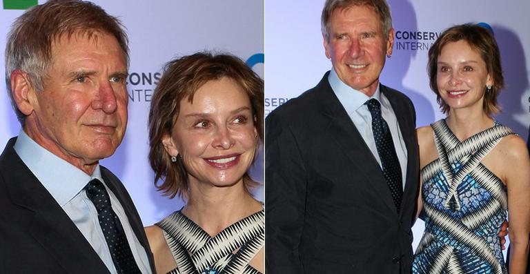 Harrison Ford marca presença em jantar de ONG internacional com a mulher, Calista - Manuela Scarpa / Foto Rio News