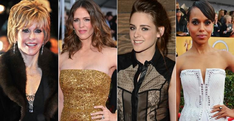 Jane Fonda, Jennifer Garner, Kristen Stewart e Kerry Washington - Getty Images