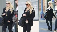 Jessica Simpson exibe barriguinha de sua segunda gravidez nos EUA - The Grosby Group