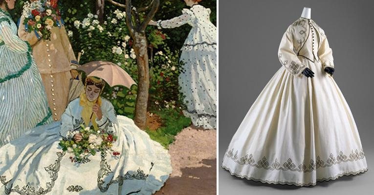 Metropolitan de Nova York mostra influência da moda em obras de pintores impressionistas como Monet - Cortesia do Metropolitan Museum of Art