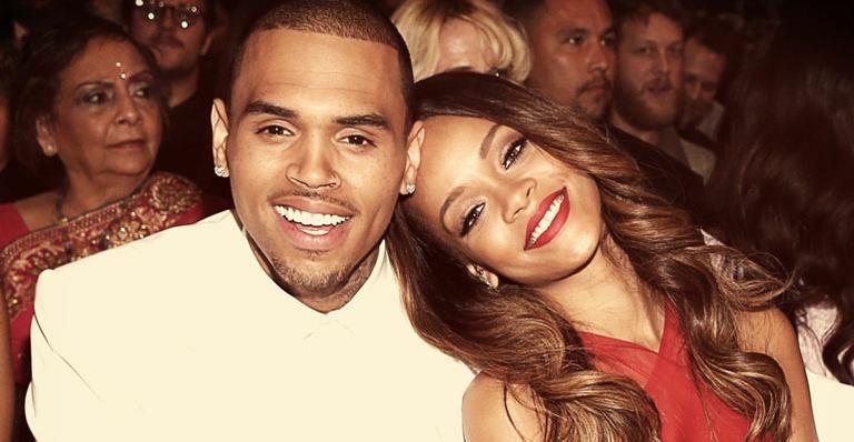 Chris Brown e Rihanna no Grammy 2013 - Getty Images