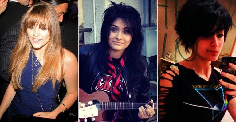 As mudanças de visual de Paris Jackson, filha de Michael Jackson - Grosby Group; Reprodução / Twitter