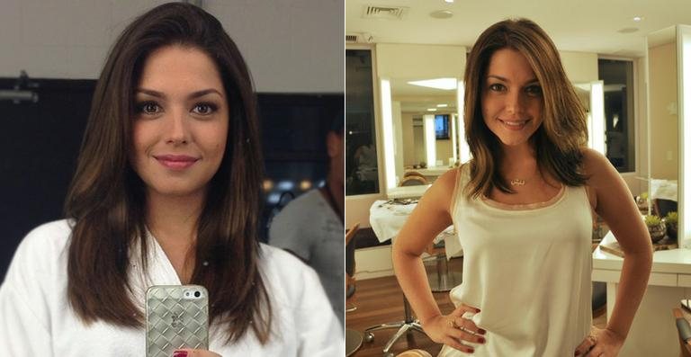 Thais Fersoza mostra o 'cabelão' que usará na novela 'Dona Xepa' - Reprodução / Instagram; Divulgação