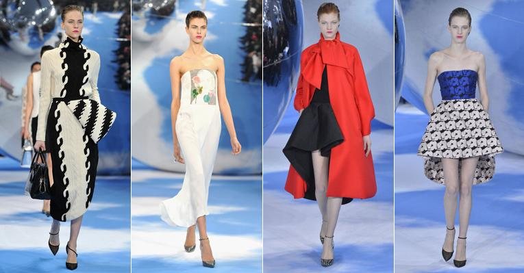 Looks dos desfiles da grife Christian Dior - Getty Images / Cibele Maciet