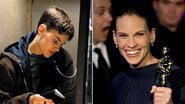 Hilary Swank recebeu seu segundo Oscar de Melhor Atriz em 2005, por 'Menina de Ouro'. O primeiro havia faturado em 1999, pela atuação em 'Meninos Não Choram' - Getty Images/ Reprodução