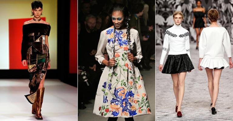 Looks de Jean Paul Gaultier, Vivenne Westwood e Viktor & Rolf - Reuters