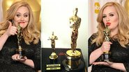 Adele: Oscar para 'Melhor Filho' - Getty Images e Reprodução/Twitter