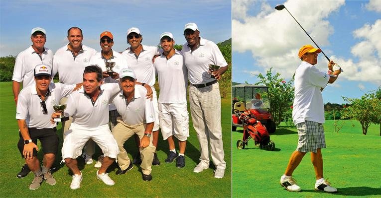 Kadu Moliterno, Humberto Martins, Jorge Ben Jor,Marcos Pasquim, Thiago Tavares e Mário Sérgio,em pé; e Pedro Barros, Renato Sá e Tita, agachados. Jorge Ben Jor e Álvaro Almeida, ao fundo - Margarethe Abussamra