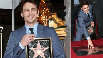 James Franco na Calçada da Fama de Hollywood - Getty Images