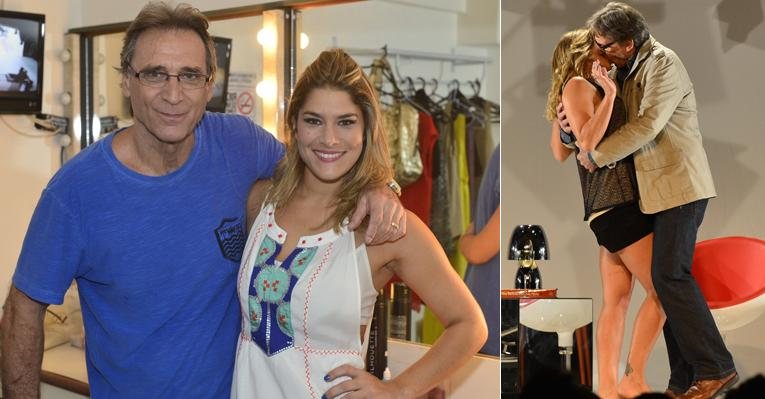 Herson Capri e Priscila Fantin estreiam a comédia 'A Entrevista' no Rio - André Muzell / AgNews