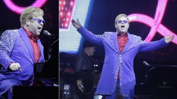 Elton John se apresenta no Mineirão, em Belo Horizonte - Fred Pontes / Divulgação