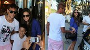 Neymar e Bruna Marquezine chamam a atenção dos fãs no Rio de janeiro - Gabriel Rangel/AgNews