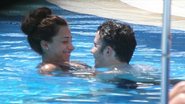 Kevin Jonas volta a curtir piscina com a mulher no Rio de Janeiro - Delson Silva/AgNews