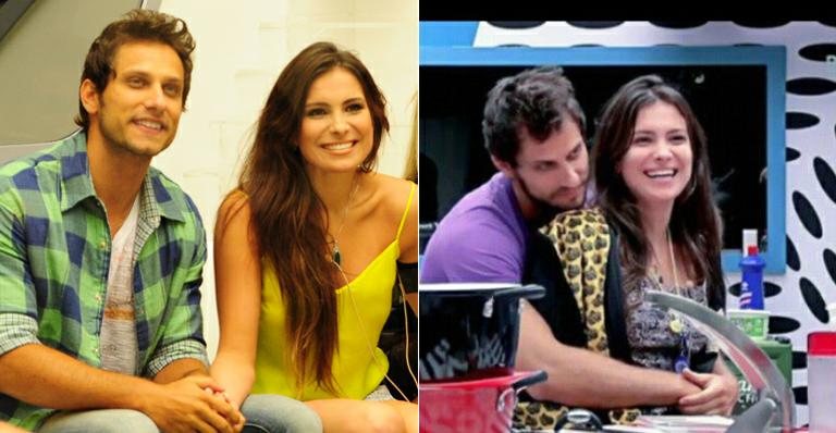 Eliéser e Kamilla juntos no BBB13 - Reprodução/ Divulgação Rede Globo