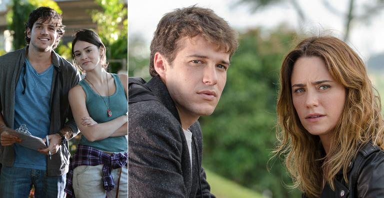 Bento (Marco Pigossi), Giane (Isabelle Drummond), Maurício (Jayme Matarazzo) e Malu (Fernanda Vasconcellos) - TV Globo / Zé Paulo Cardeal e Bob Paulino