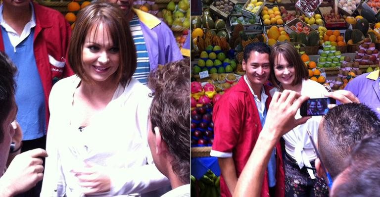 Gabriela Spanic no Mercadão Municipal de São Paulo - Kellen Rodrigues