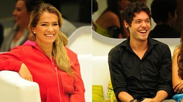 Fani e Nasser no BBB13 - TV Globo