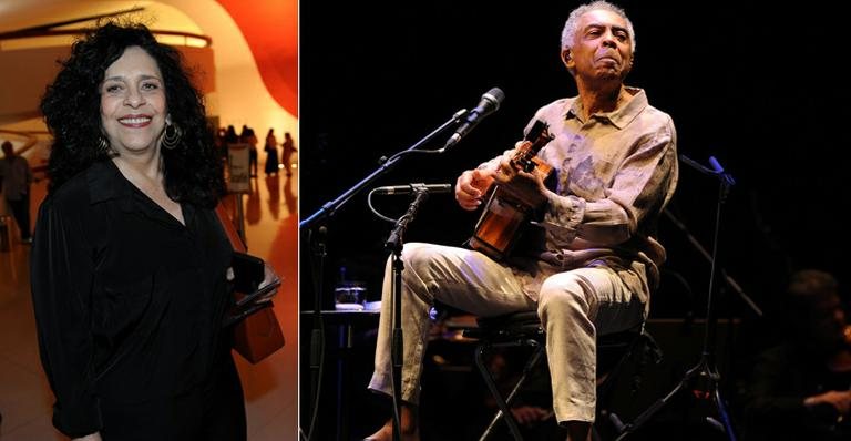 Gal Costa aplaude o amigo Gilberto Gil em São Paulo - Francisco Cepeda / AgNews