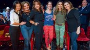 Em SP, Iris é ladeada por Renata, Cintia, Rebeca, Patricia e Daniela durante gravação da novela, um sucesso entre crianças e adultos. - Samuel Chaves