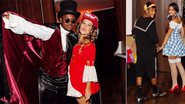 Festa à fantasia com Fernanda, Neymar e Bruna - Manuela Scarpa/Foto Rio News