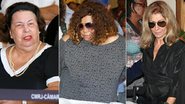 Nana Caymmi, Alcione e Marília Pera no velório de Emílio Santiago - Roberto Filho/ AgNews