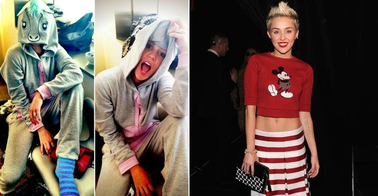 Miley Cyrus - Reprodução / Twitter/ Getty Images