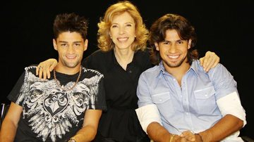 Munhoz e Mariano com Marília Gabriela - Carol Soares/ SBT