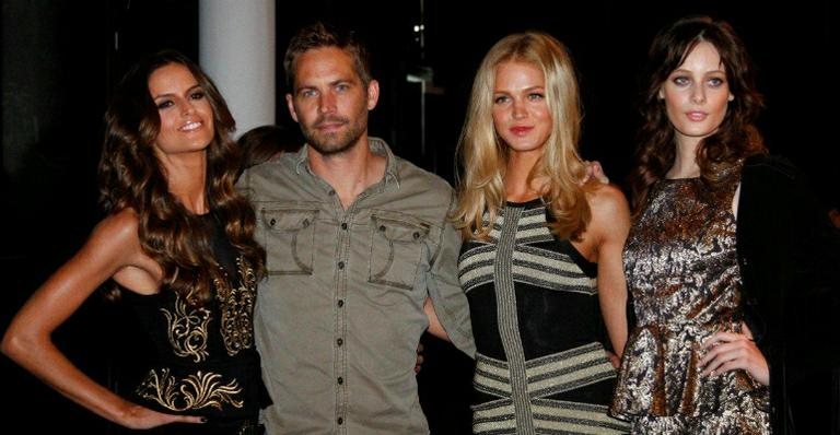 Izabel Goulart, Paul Walker, Erin Heatherton e Thairine Garcia - Agnews