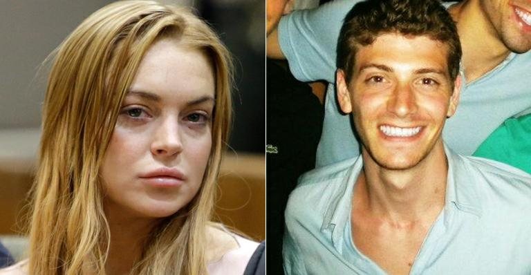 Lindsay Lohan e seu novo affaire, Avi Snow - Getty Images/ Reprodução Facebook