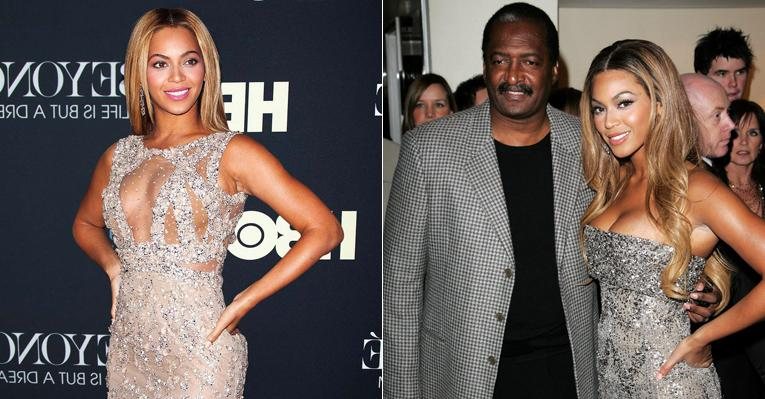 Beyoncé com seu pai, Mathew Knowles - Getty Images