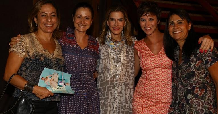 Cissa Guimarães, Zezé Polessa, Maitê Proença, Dani Moreno e Clarisse Derzié Luz - Marcello Sá Barreto / AgNews