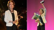 Fernanda Montenegro é homenageada na sétima edição do prêmio APTR de teatro - Léo Marinho e Felipe Assumpção / AgNews