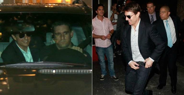 Tom Cruise janta em churrascaria no Rio de Janeiro - Delson Silva/AgNews