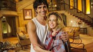 Nando (Reynaldo Gianecchini) e Julina (Mariana Ximenes) voltam da ilha deserta - TV Globo / Alex Carvalho