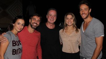 Camila Luciollla, Marcelo Faria, Luiz Fernando Guimarães, Priscila Fantin e Renan Abreu - Rogério Fidalgo / AgNews