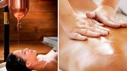 Os óleos contêm propriedades que deixam a pele macia e brilhante. E massagear o corpo durante sua aplicação ajuda a relaxar e melhora a circulação sanguínea - Kennzur, Centro de Bem Estar/ Shutterstock