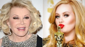 Joan Rivers e Adele - Getty Images