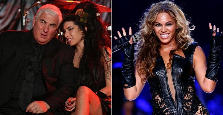 Mitch Winehouse, Amy Winehouse e Beyoncé - Getty Images